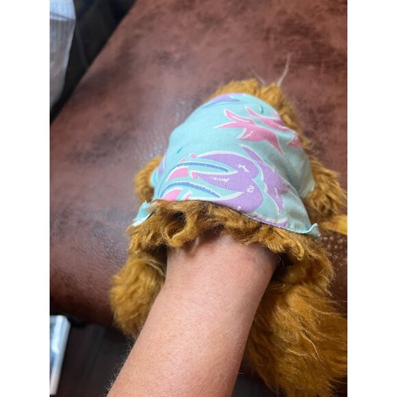 Vintage 1988 Alf Alien Productions Plush Hand Puppet Toy Hawaiian Shirt 80's - Picture 4 of 9